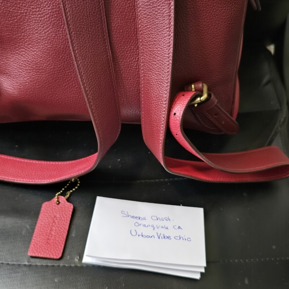 NWT Coach Carrie Backpack Leather - Picture 3 of 8